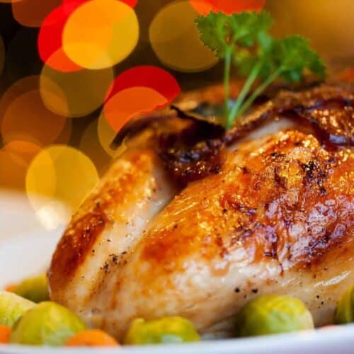 Chicken Leftovers: Whole roasted chicken.