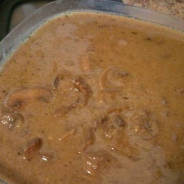 cream of mushroom soup