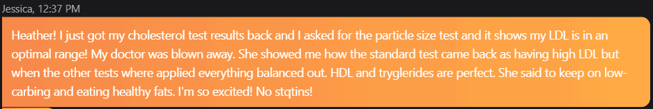 High Cholesterol Success Story