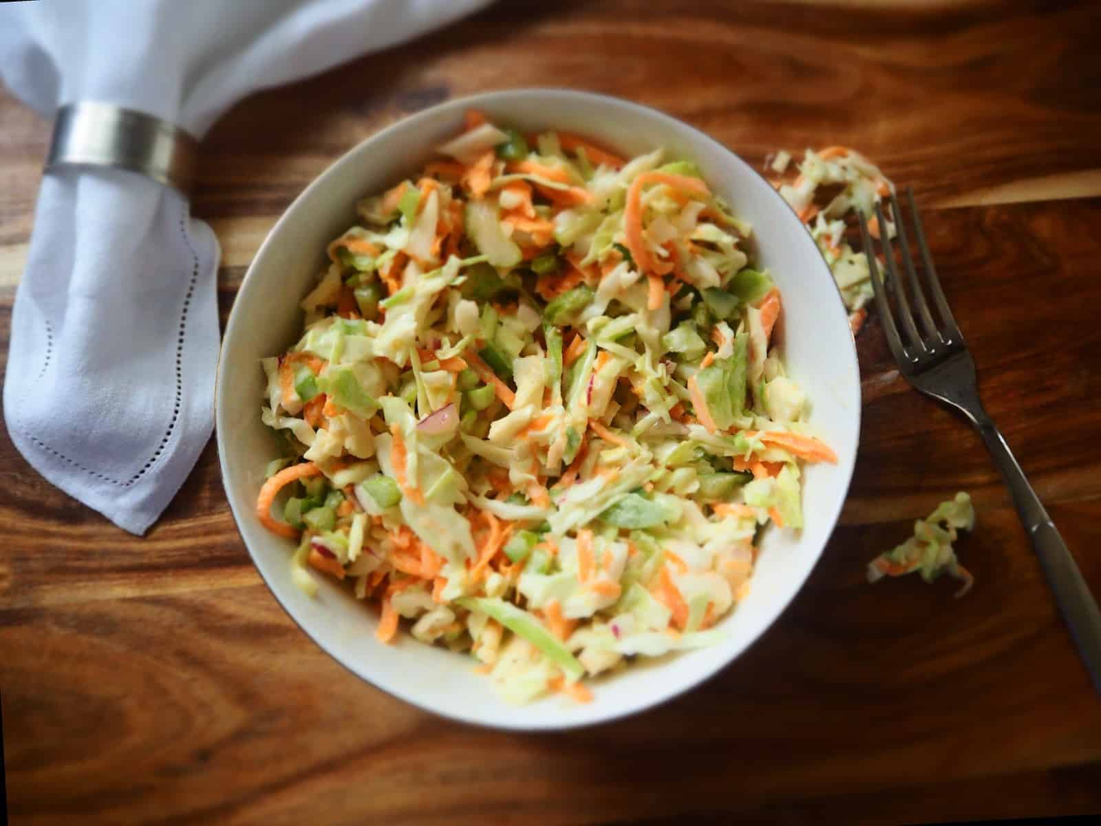 Tangy Keto Coleslaw