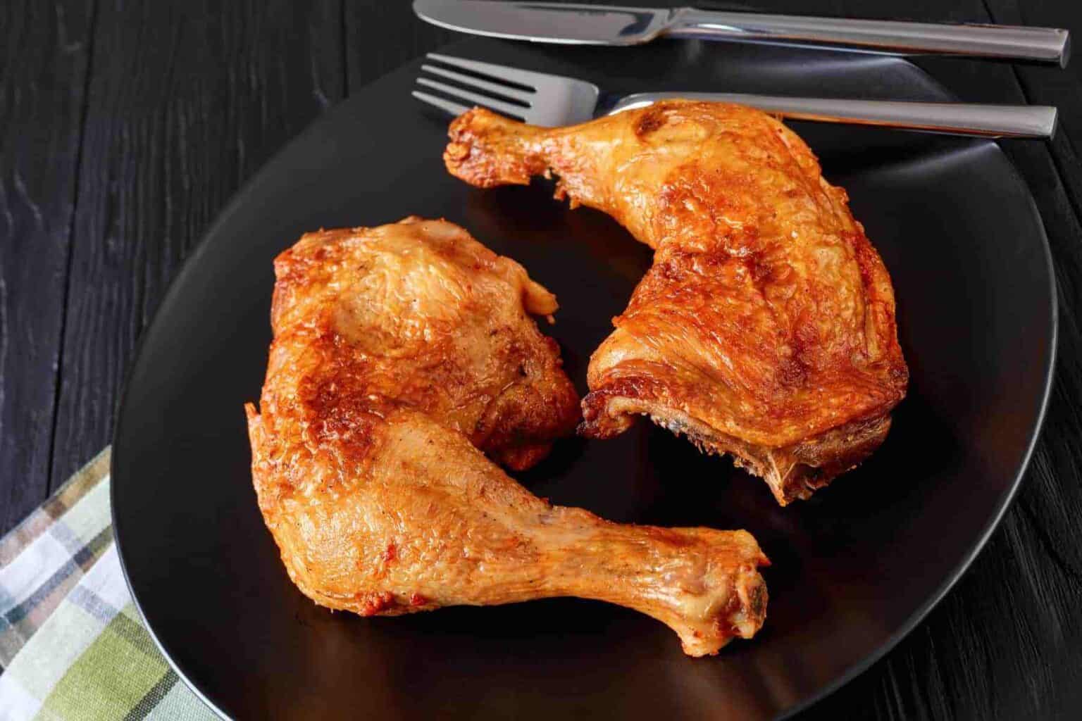 Crispy Chicken Leg Quarters