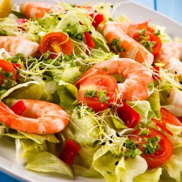 Shrimp Fajita Salad