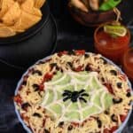 Spider Web Taco Dip