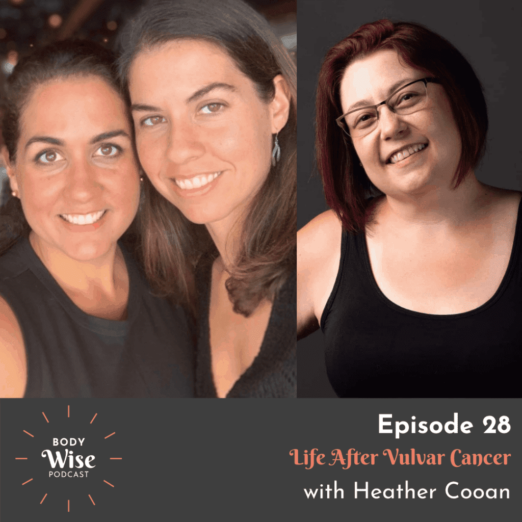 The Body Wise Podcast Episode 28 - Life After Vulvar Cancer with Heather Cooan