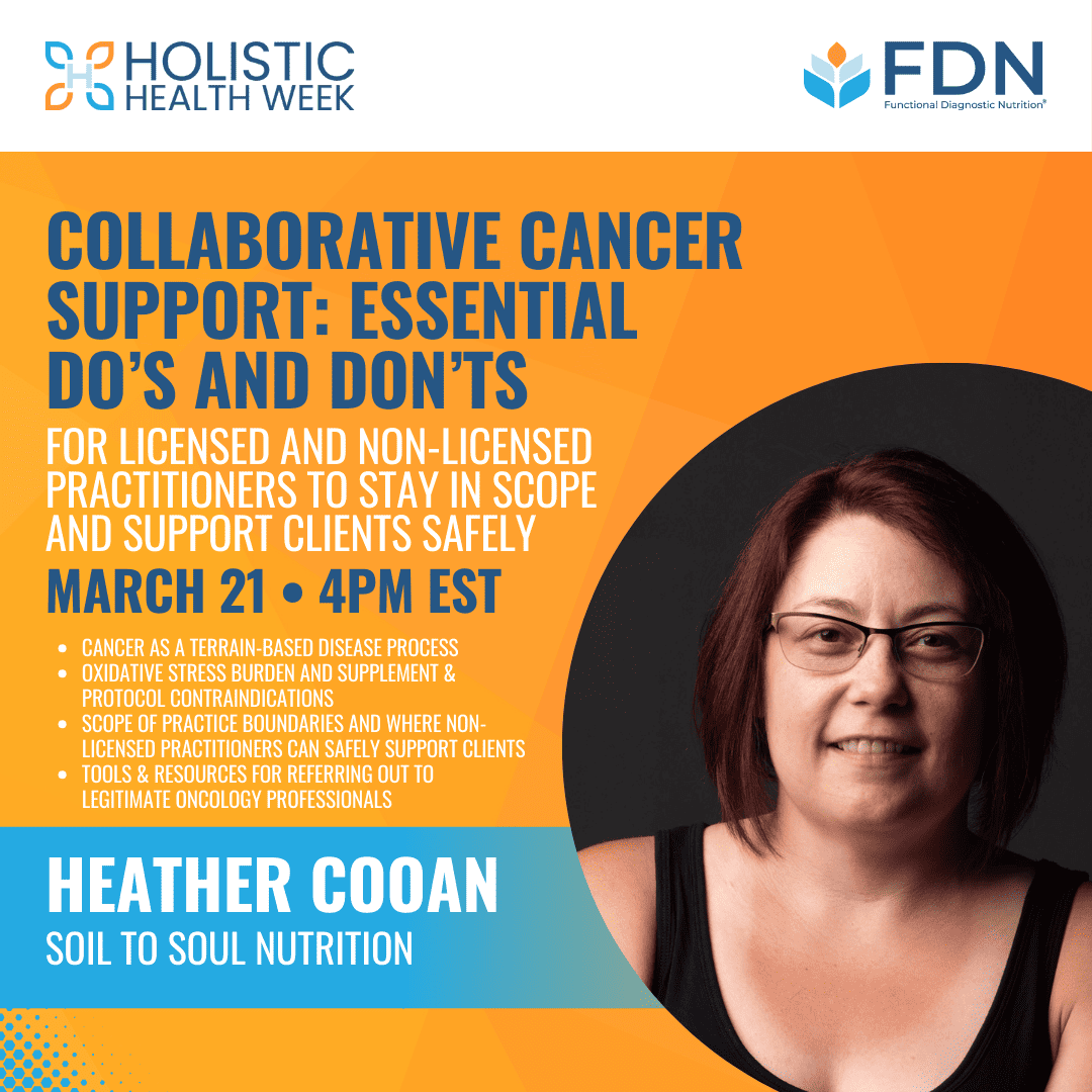 Heather Cooan - FDN Holistic Health Week 2025